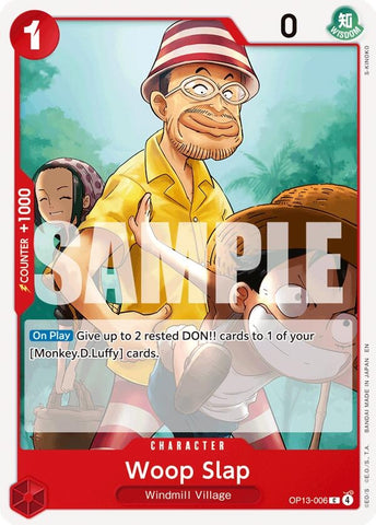 Image for Woop Slap (OP13-006) (Carrying On His Will) - One Piece Card Game