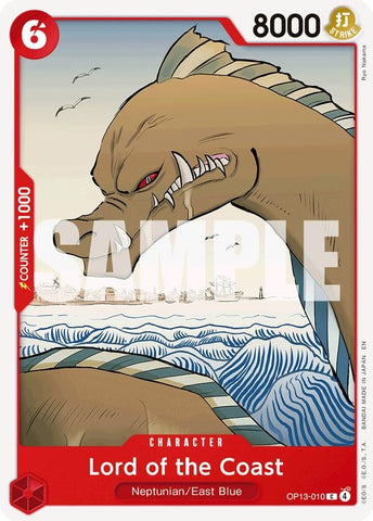 Image for Lord of the Coast (OP13-010) (Carrying On His Will) - One Piece Card Game