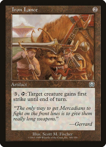 Image for Iron Lance (300) [Mercadian Masques]