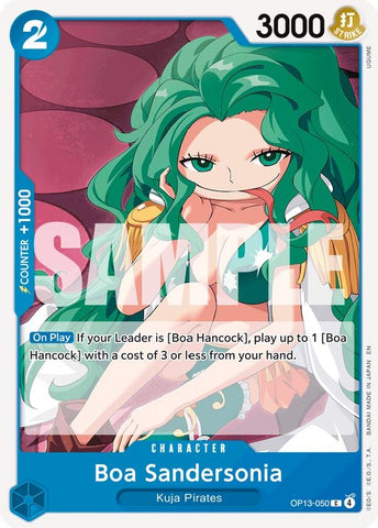 Image for Boa Sandersonia (OP13-050) (Carrying On His Will) - One Piece Card Game