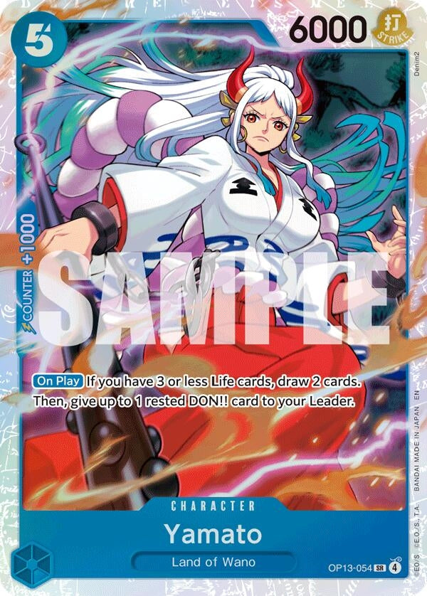 Image for Yamato (OP13-054) (Carrying On His Will) - One Piece Card Game