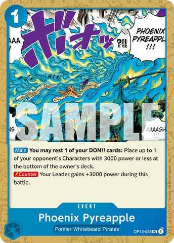 Image for Phoenix Pyreapple (OP13-058) (Carrying On His Will) - One Piece Card Game