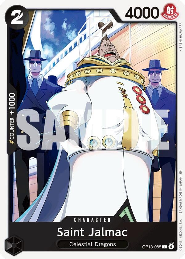 Image for Saint Jalmac (OP13-085) (Carrying On His Will) - One Piece Card Game