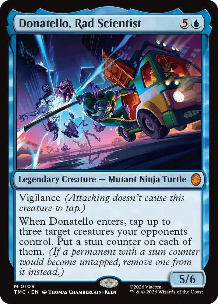 Image for Donatello, Rad Scientist (109) - Magic: The Gathering