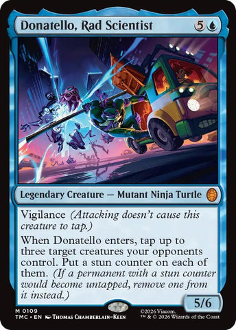 Image for Donatello, Rad Scientist (109) - Magic: The Gathering