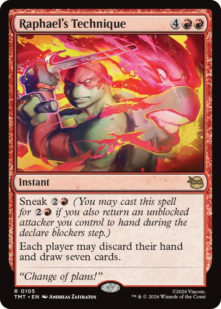 Image for Raphael's Technique (105) - Magic: The Gathering