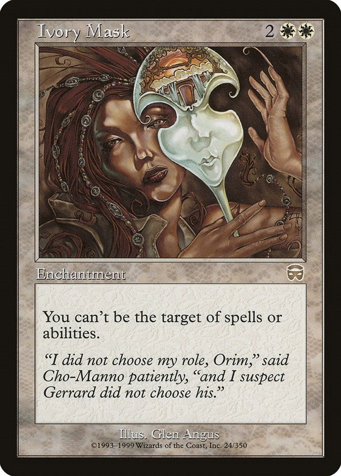 Image for Ivory Mask (24) [Mercadian Masques]