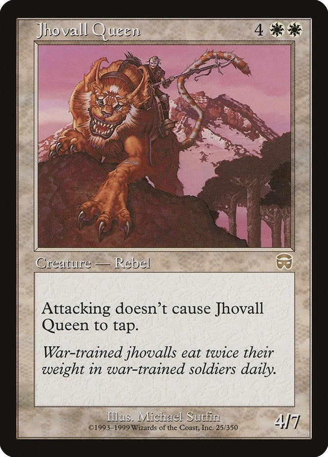 Image for Jhovall Queen (25) [Mercadian Masques]