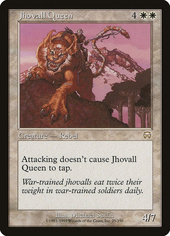 Image for Jhovall Queen (25) [Mercadian Masques]