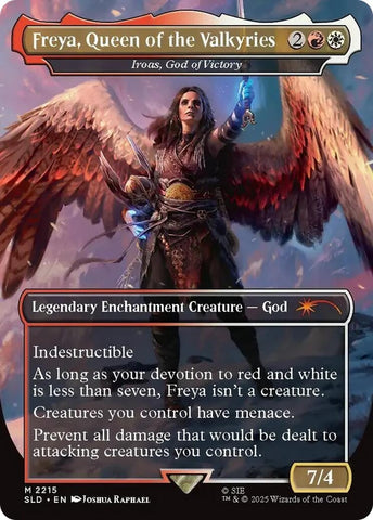 Image for Freya, Queen of the Valkyries - Iroas, God of Victory (2215) - Magic: The Gathering