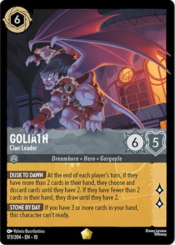 Image for Goliath - Clan Leader (173/204) (Whispers in the Well) - Disney Lorcana
