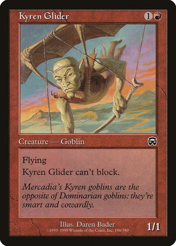 Image for Kyren Glider (196) [Mercadian Masques]