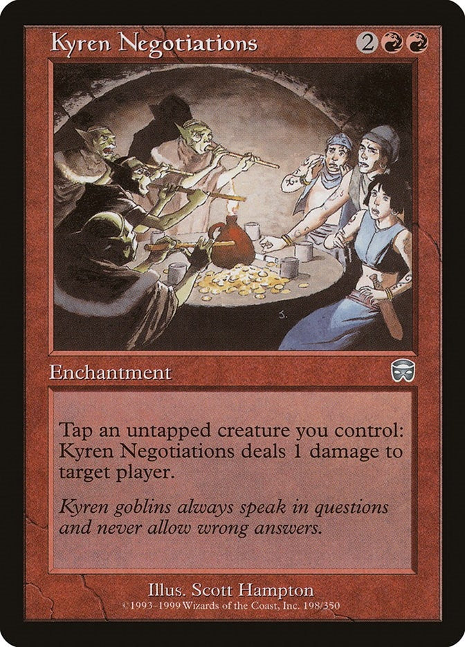 Image for Kyren Negotiations (198) [Mercadian Masques]