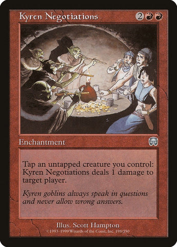 Image for Kyren Negotiations (198) [Mercadian Masques]
