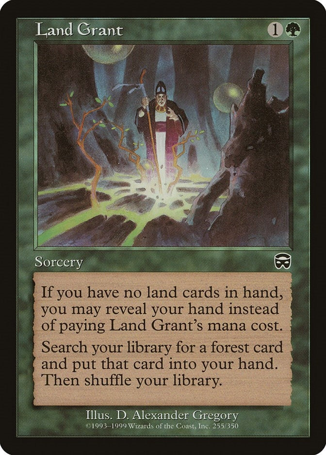 Image for Land Grant (255) [Mercadian Masques]