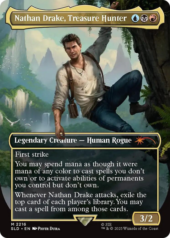 Image for Nathan Drake, Treasure Hunter (2216) - Magic: The Gathering