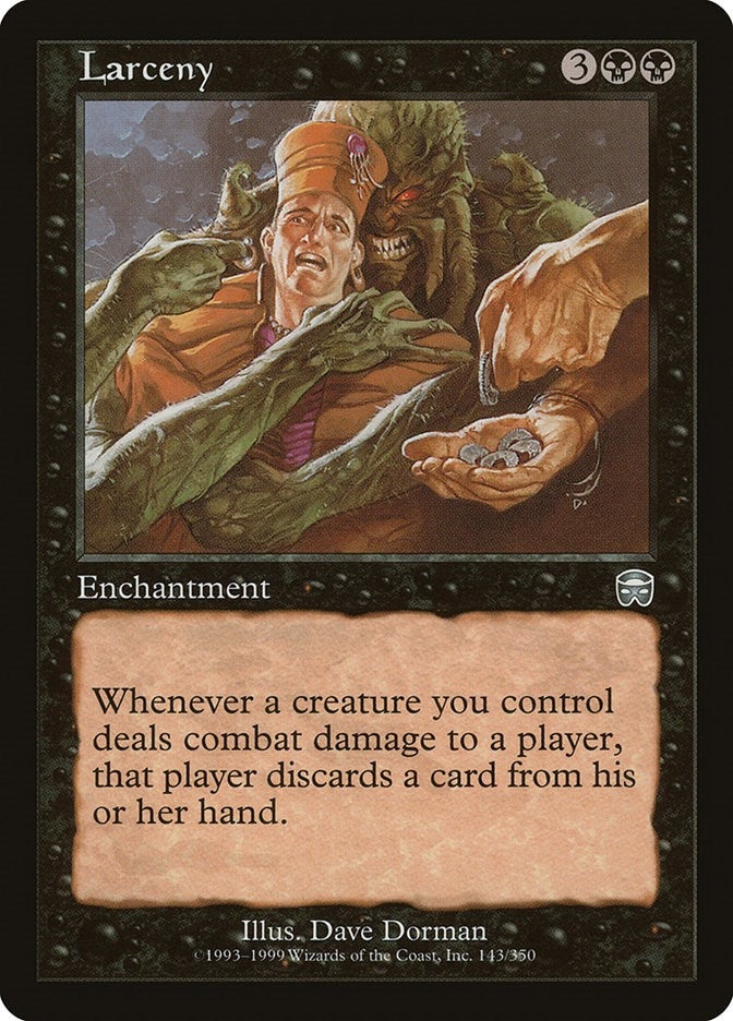 Image for Larceny (143) [Mercadian Masques]