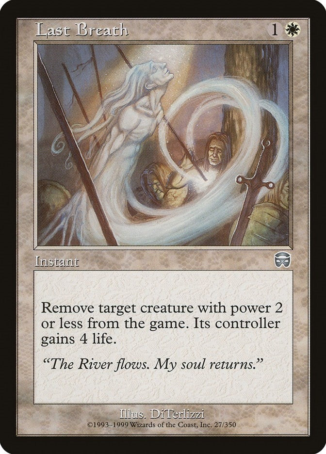 Image for Last Breath (27) [Mercadian Masques]