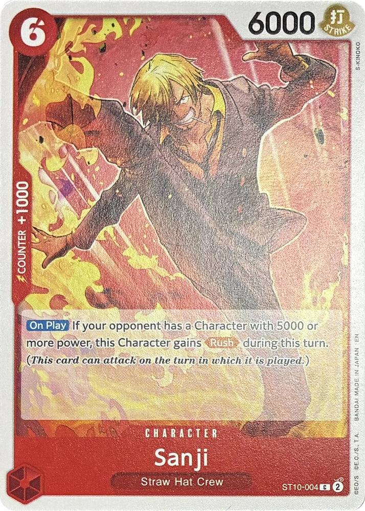 Image for Sanji - ST10-004 (ST10-004) - One Piece Card Game