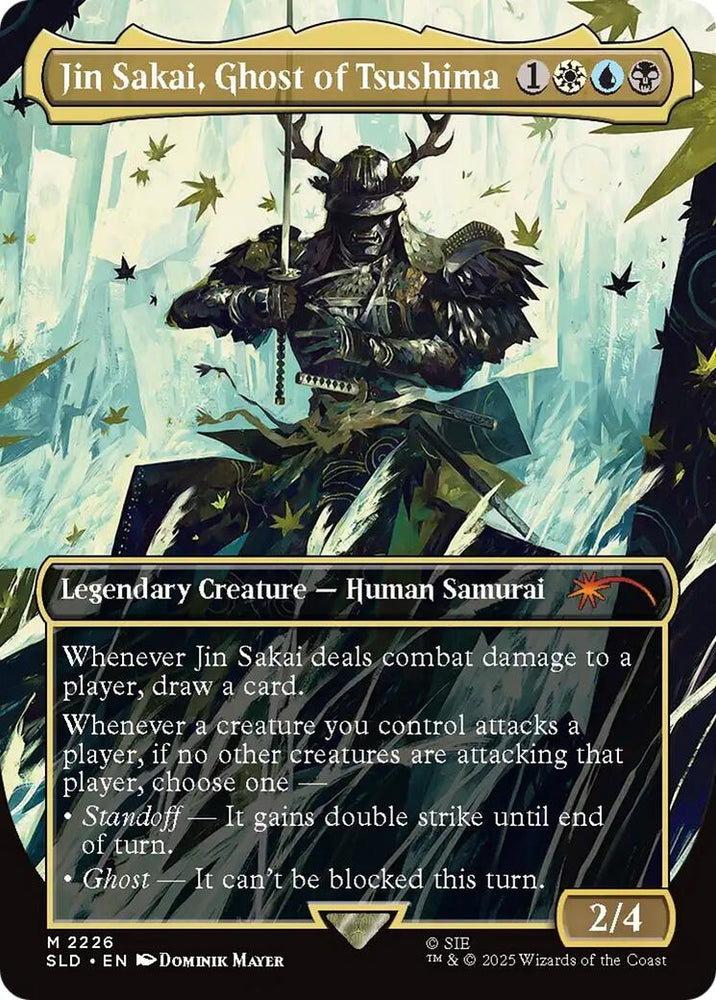 Image for Jin Sakai, Ghost of Tsushima (2226) - Magic: The Gathering