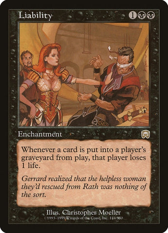 Image for Liability (144) [Mercadian Masques]