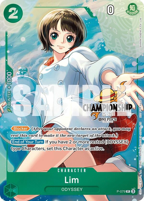 Image for Lim (CS 25-26 Event Pack Finalist Ver.) (P-079) - One Piece Card Game