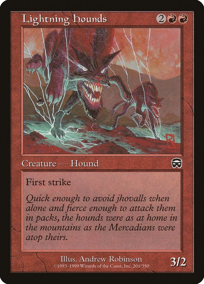 Image for Lightning Hounds (201) [Mercadian Masques]