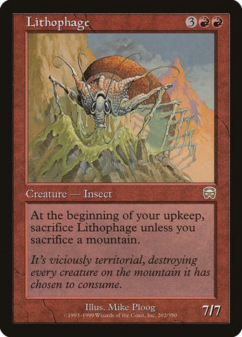 Image for Lithophage (202) [Mercadian Masques]