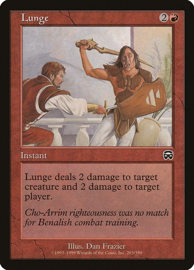 Image for Lunge (203) [Mercadian Masques]