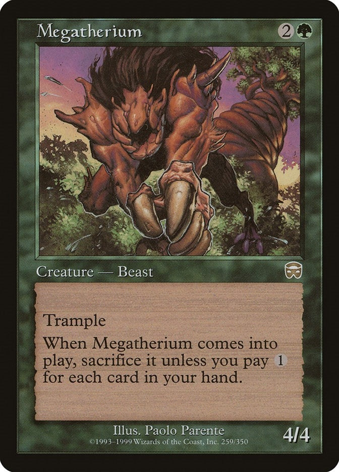 Image for Megatherium (259) [Mercadian Masques]