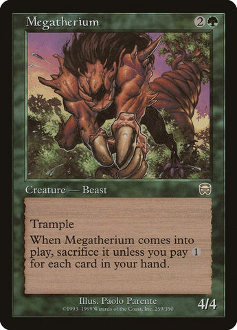 Image for Megatherium (259) [Mercadian Masques]