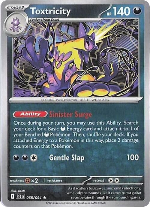Image for Toxtricity (068/094) (ME02: Phantasmal Flames) - Pokemon