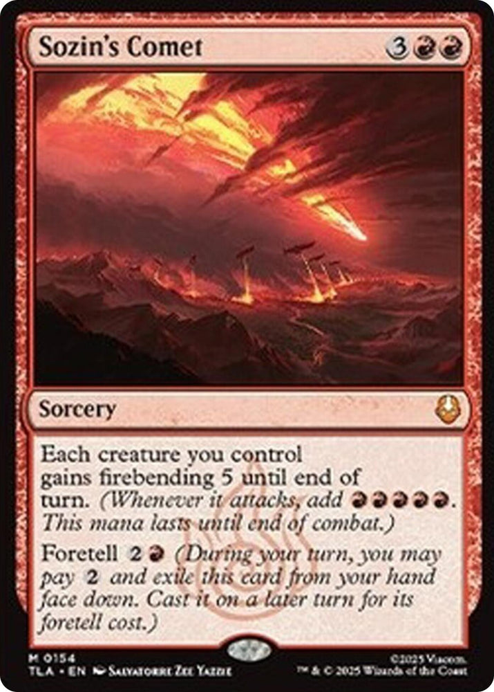 Image for Sozin's Comet (154) (Avatar: The Last Airbender) - Magic: The Gathering