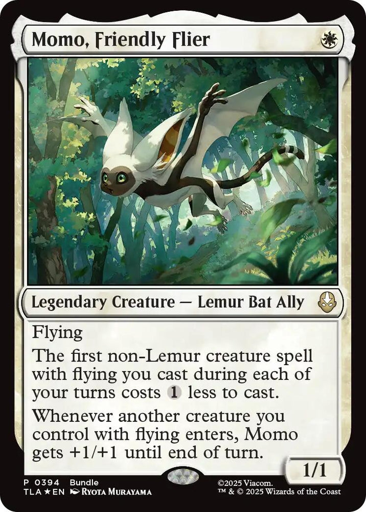 Image for Momo, Friendly Flier (394) - Magic: The Gathering
