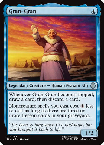 Image for Gran-Gran (54) (Avatar: The Last Airbender) - Magic: The Gathering