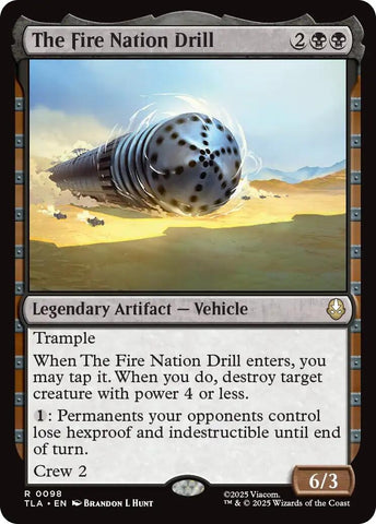 Image for The Fire Nation Drill (98) (Avatar: The Last Airbender) - Magic: The Gathering