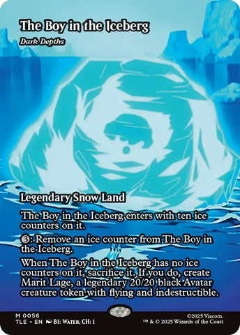 Image for The Boy in the Iceberg - Dark Depths (56) (Avatar: The Last Airbender: Eternal-Legal) - Magic: The Gathering
