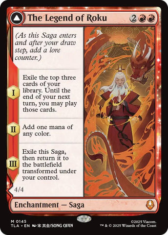 Image for The Legend of Roku (145) (Avatar: The Last Airbender) - Magic: The Gathering