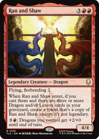 Image for Ran and Shaw (150) (Avatar: The Last Airbender) - Magic: The Gathering