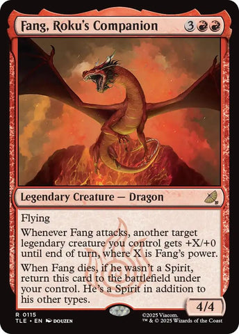 Image for Fang, Roku's Companion (115) (Avatar: The Last Airbender: Eternal-Legal) - Magic: The Gathering