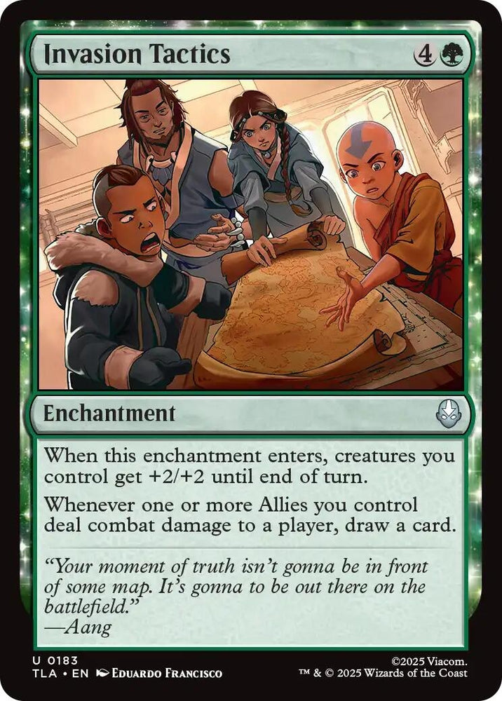 Image for Invasion Tactics (183) (Avatar: The Last Airbender) - Magic: The Gathering