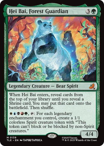 Image for Hei Bai, Forest Guardian (139) (Avatar: The Last Airbender: Eternal-Legal) - Magic: The Gathering