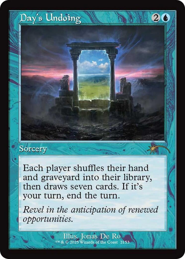 Image for Day's Undoing (Retro Frame) (2153) - Magic: The Gathering