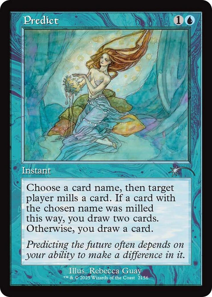 Image for Predict (Retro Frame) (2156) - Magic: The Gathering
