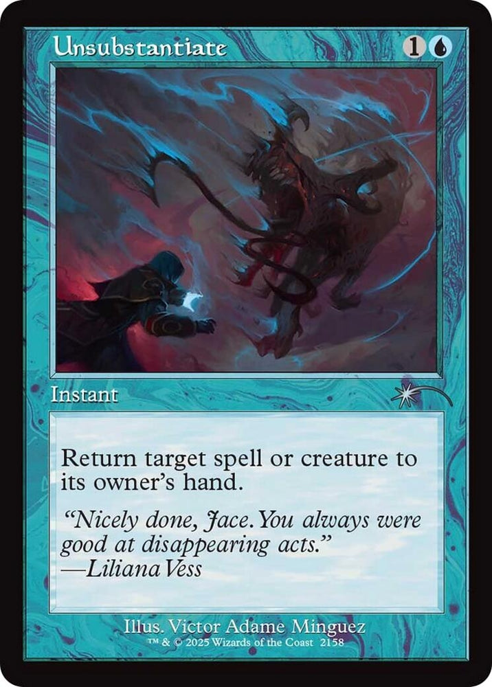 Image for Unsubstantiate (Retro Frame) (2158) - Magic: The Gathering