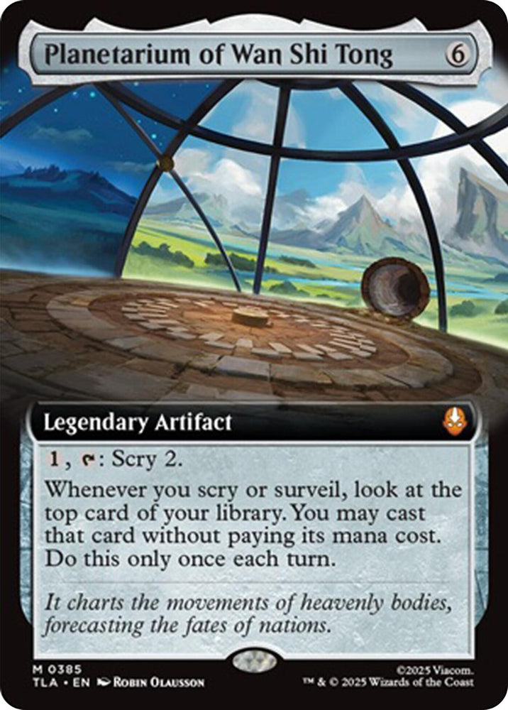 Image for Planetarium of Wan Shi Tong (Extended Art) (385) (Avatar: The Last Airbender) - Magic: The Gathering