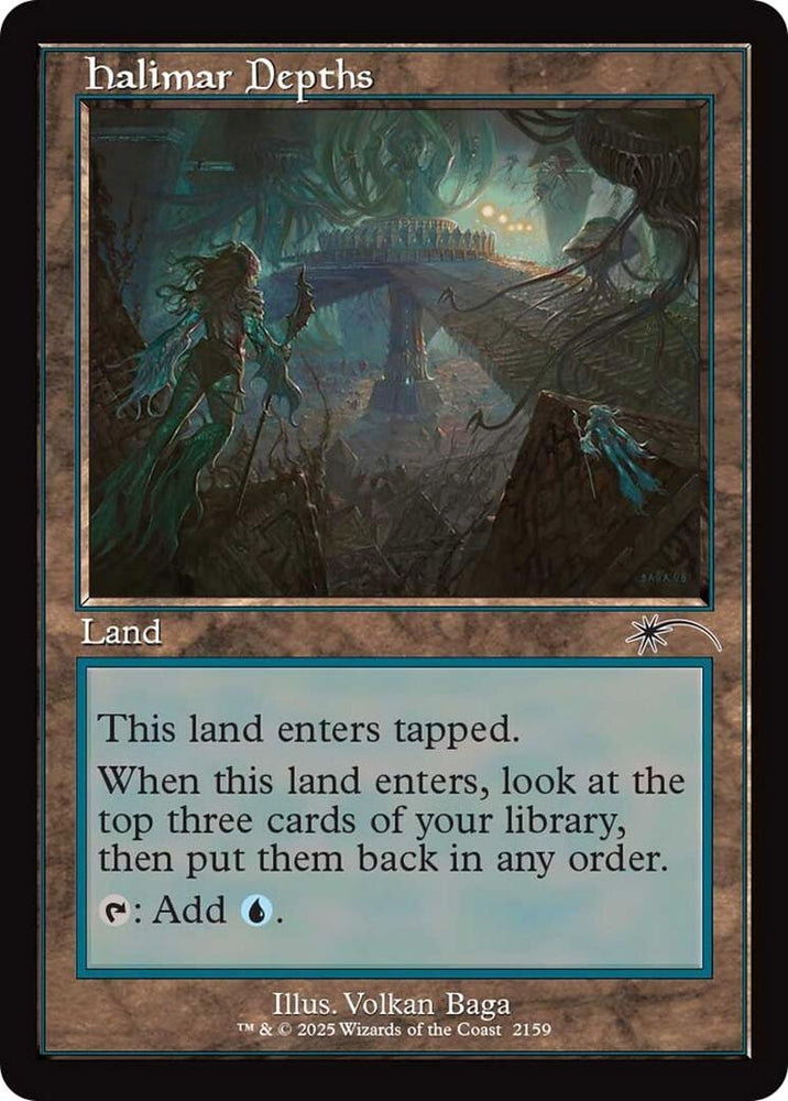 Image for Halimar Depths (Retro Frame) (2159) - Magic: The Gathering