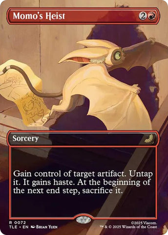 Image for Momo's Heist (Borderless) (72) (Avatar: The Last Airbender: Eternal-Legal) - Magic: The Gathering