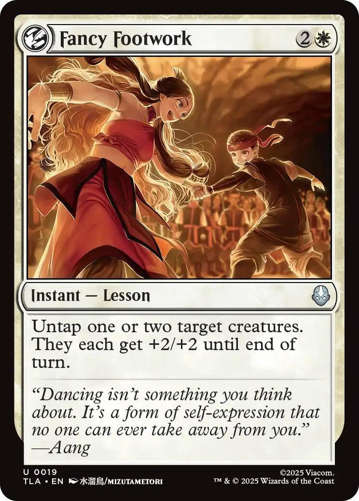 Image for Fancy Footwork (19) (Avatar: The Last Airbender) - Magic: The Gathering