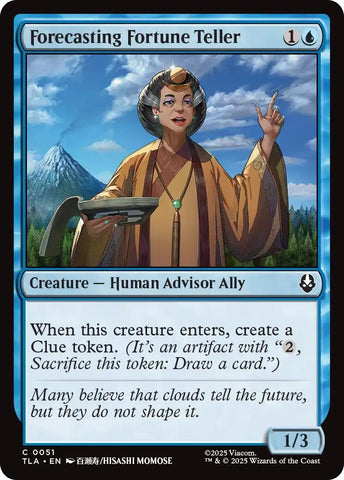 Image for Forecasting Fortune Teller (51) (Avatar: The Last Airbender) - Magic: The Gathering